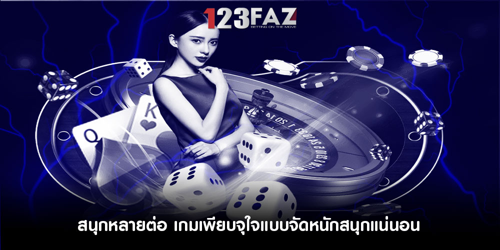 สนุกหลายต่อ เกมเพียบจุใจแบบจัดหนักสนุกแน่นอน